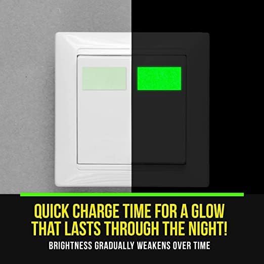 Glow-in-The-Dark Radium Tape – Rechargeable, Fluorescent Tape for Night Décor, Sports, & Home Marking