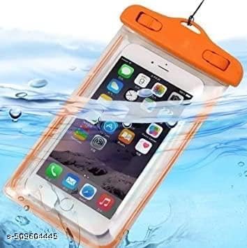 BUY 1 Get 1 FREE Waterproof Transparent Mobile Pouch – Universal Dry Bag for Smartphones up to 6.5 inches