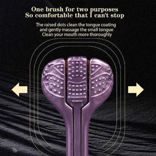 3-Sided Toothbrush (Pack of 4) – Triple Head Design, Ultra Soft Bristles, Gentle on Gums, Eco-Friendly