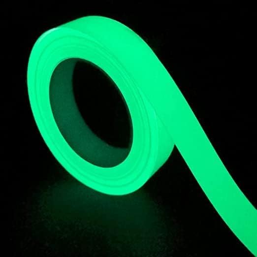 Glow-in-The-Dark Radium Tape – Rechargeable, Fluorescent Tape for Night Décor, Sports, & Home Marking