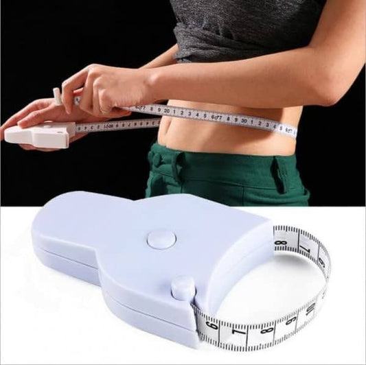 Body Measuring Tape with Lock Pin & Retract Button - 60 Inch
