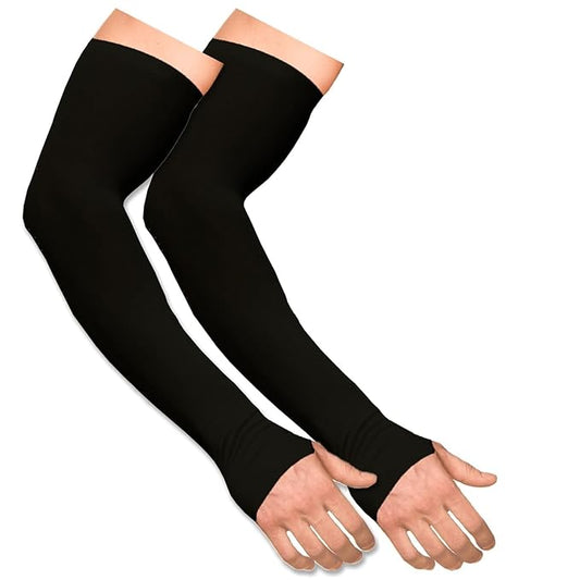 BUY 1 Get 1 FREE UV Protection Arm Sleeves – Unisex Sun Protection for Running, Biking, and Outdoor Activities