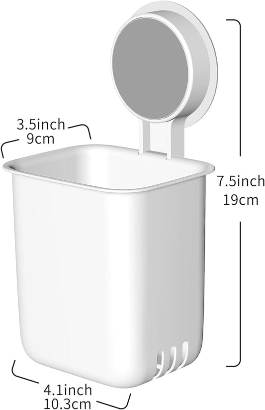 Wall-Mounted Toothbrush Holders - Bathroom Shelf