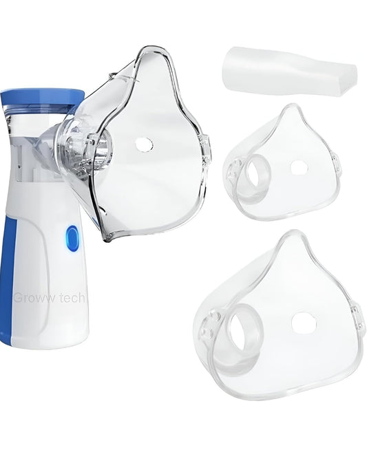 Mini Portable Mesh Nebulizer Machine Rechargeable, For Adults and Kids, Travel and Household Use, Handheld Mesh Nebulizer For Breathing Problems