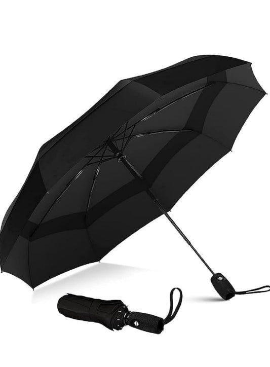 Compact Rainbow Windproof Umbrella – Automatic, Portable, and Stylish (Rainbow)